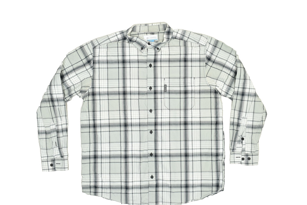 Columbia Men's Multicolor Outdoor Button Down Short Sleeve Shirt Size XL